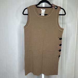 Chloe Women Sweater Vest FLAWED Size S